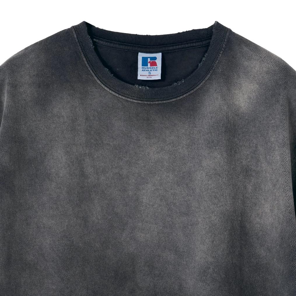  RUSSELL RUSSELL Vintage Athletic Jersey Bleach Tee画像2