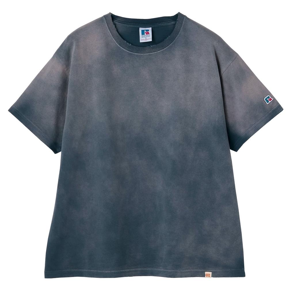  RUSSELL RUSSELL Vintage Athletic Jersey Bleach Tee画像1
