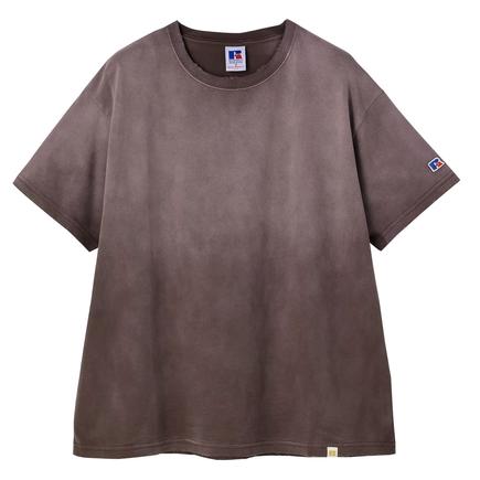 RUSSELL ビンテージアスレチックジャージブリーチTシャツ