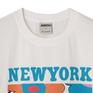  アモウ AMOU W's Newyork Logo Tee画像2