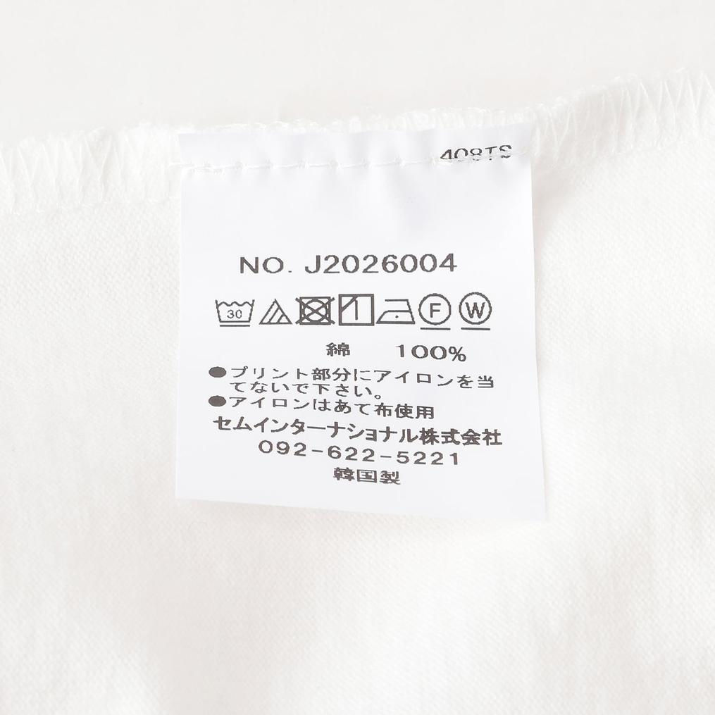 アモウ AMOU W's Newyork Logo Tee画像5