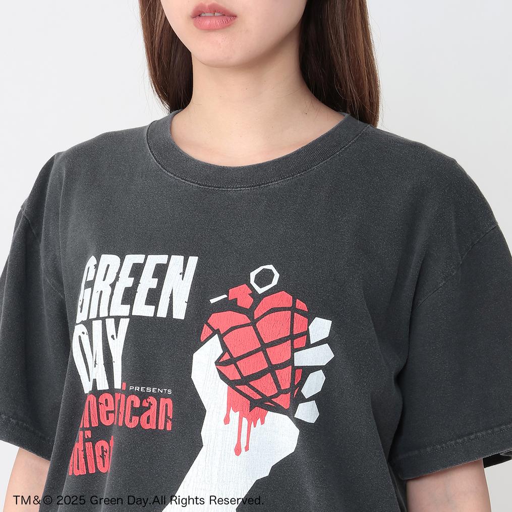  GOOD ROCK SPEED GOOD ROCK SPEED Green Day American Idiot T-Shirt画像4