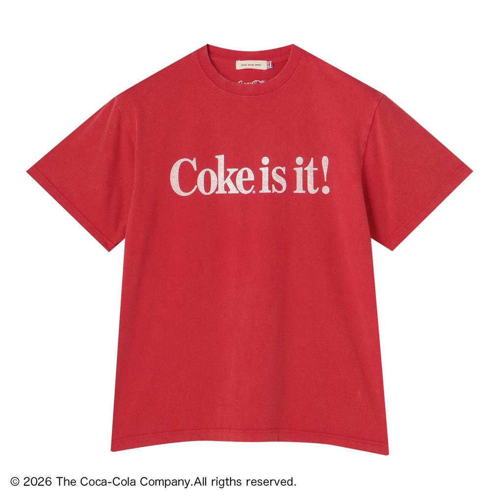  GOOD ROCK SPEED GOOD ROCK SPEED Coca-Cola Print T-Shirt画像1