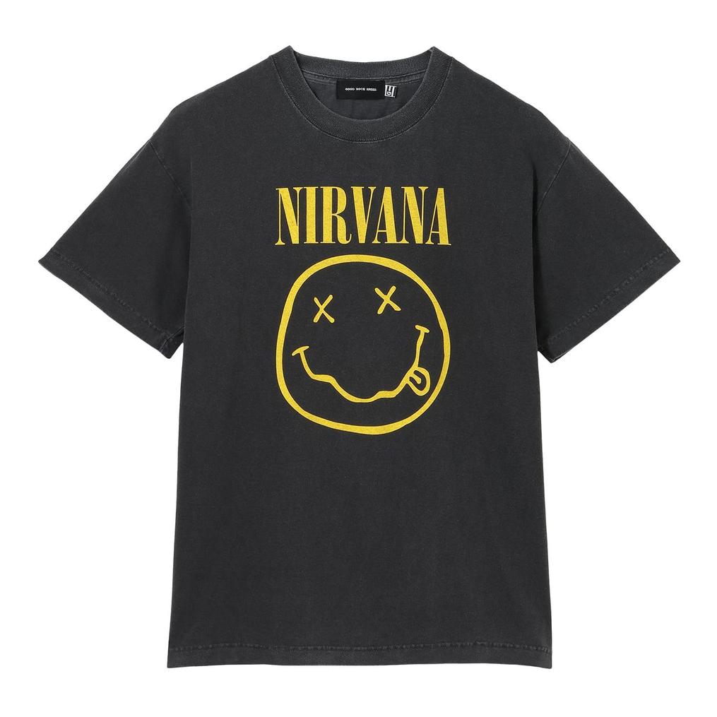  GOOD ROCK SPEED GOOD ROCK SPEED Nirvana Smile Art T-Shirts画像6