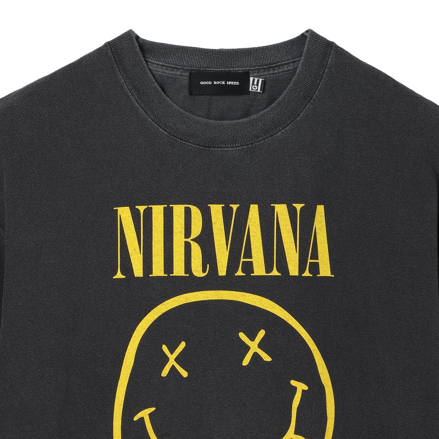 GOOD ROCK SPEED GOOD ROCK SPEED Nirvana Smile Art T-Shirts