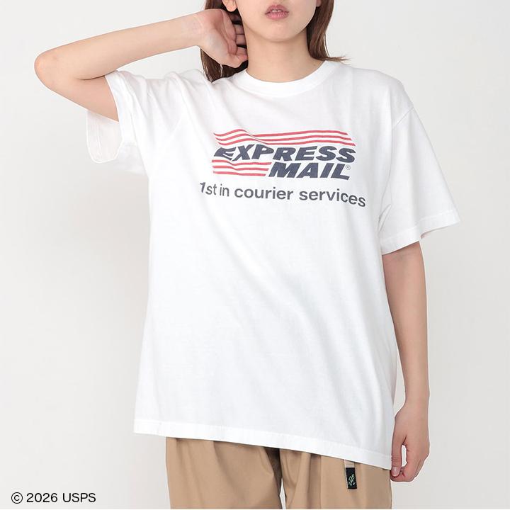モデル：１６１cm / 着用サイズ：M GOOD ROCK SPEED GOOD ROCK SPEED USPS T-Shirts画像1