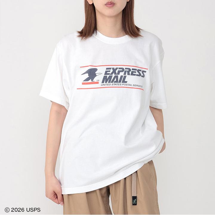 モデル：１６１cm / 着用サイズ：M GOOD ROCK SPEED GOOD ROCK SPEED USPS T-Shirts画像1