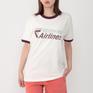 モデル：１６１cm / 着用サイズ：M GOOD ROCK SPEED GOOD ROCK SPEED Midway Airline Logo Ringer T-Shirts画像1
