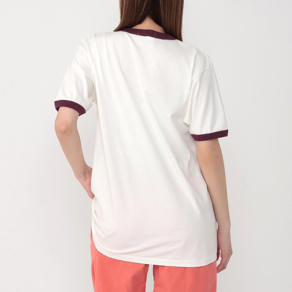 モデル：１６１cm / 着用サイズ：M GOOD ROCK SPEED GOOD ROCK SPEED Midway Airline Logo Ringer T-Shirts画像3
