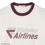  GOOD ROCK SPEED GOOD ROCK SPEED Midway Airline Logo Ringer T-Shirts画像7