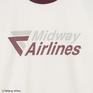  GOOD ROCK SPEED GOOD ROCK SPEED Midway Airline Logo Ringer T-Shirts画像8