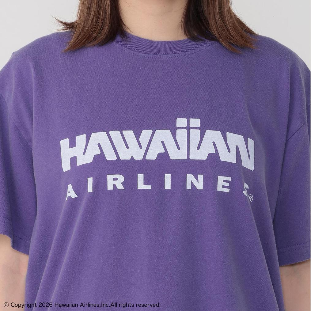  GOOD ROCK SPEED GOOD ROCK SPEED Hawaiian Airline Logo Print T-Shirts画像4