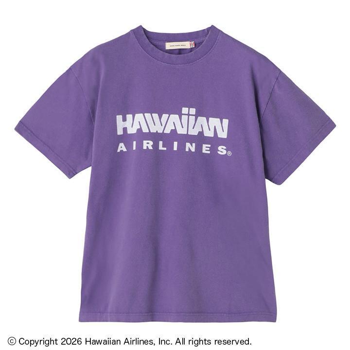  GOOD ROCK SPEED GOOD ROCK SPEED Hawaiian Airline Logo Print T-Shirts画像6