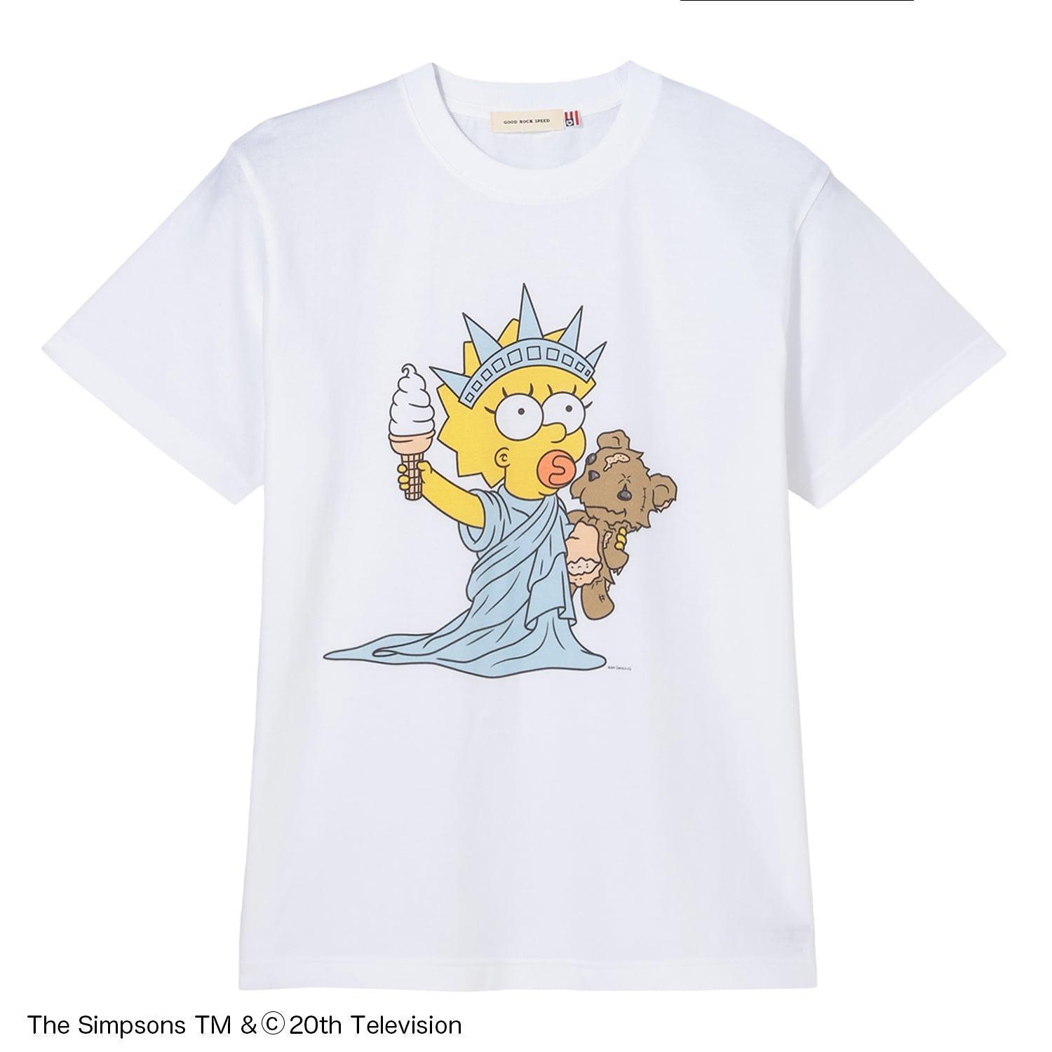 GOOD ROCK SPEED GOOD ROCK SPEED Maggie Simpson Print T-Shirts