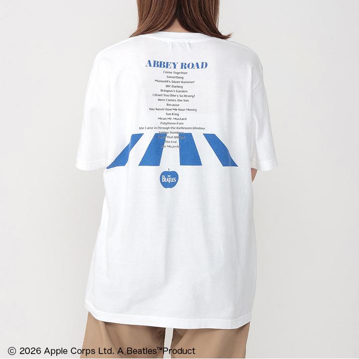 モデル：１６１cm / 着用サイズ：M GOOD ROCK SPEED GOOD ROCK SPEED The Beatles Abbey Road T-Shirts画像3