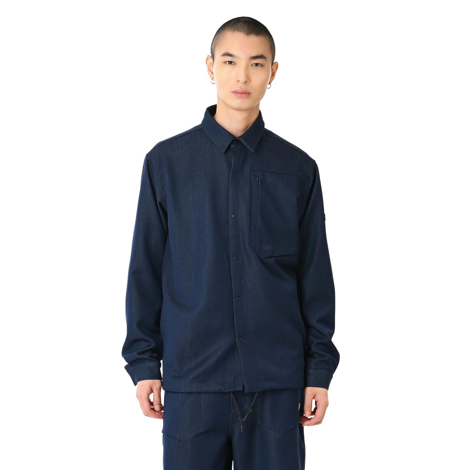New Balance】 ニューバランス M デニムスタイルシャツJK ジャケット