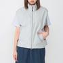 モデル：161㎝ / 着用サイズ：M MARMOT MARMOT W's PERTEX Mt. Short Vest画像1