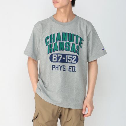 CHAMPION リバースウィーブプリント S/S Tシャツ
