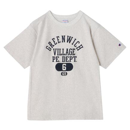 CHAMPION リバースウィーブプリント S/S Tシャツ