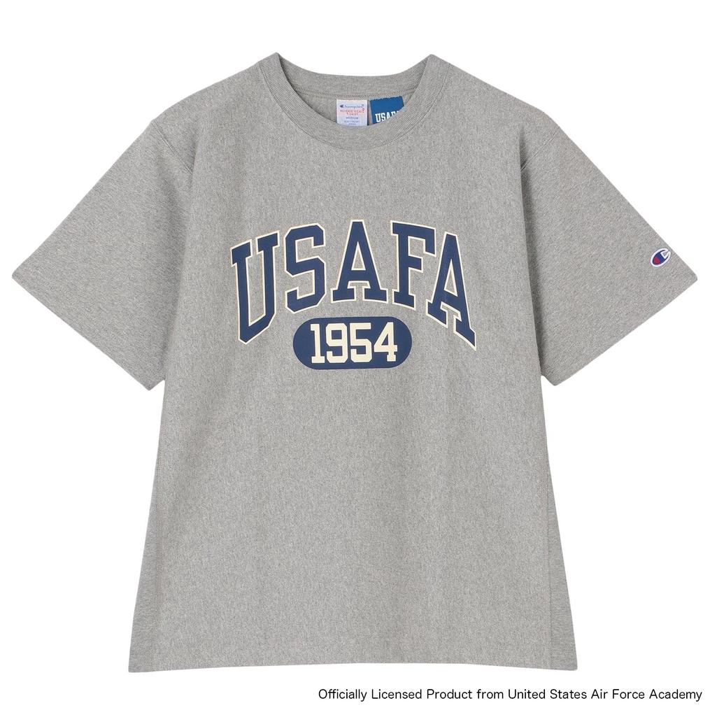  CHAMPION CHAMPION Reverse Weave Print S/S T-Shirt USAFA画像1