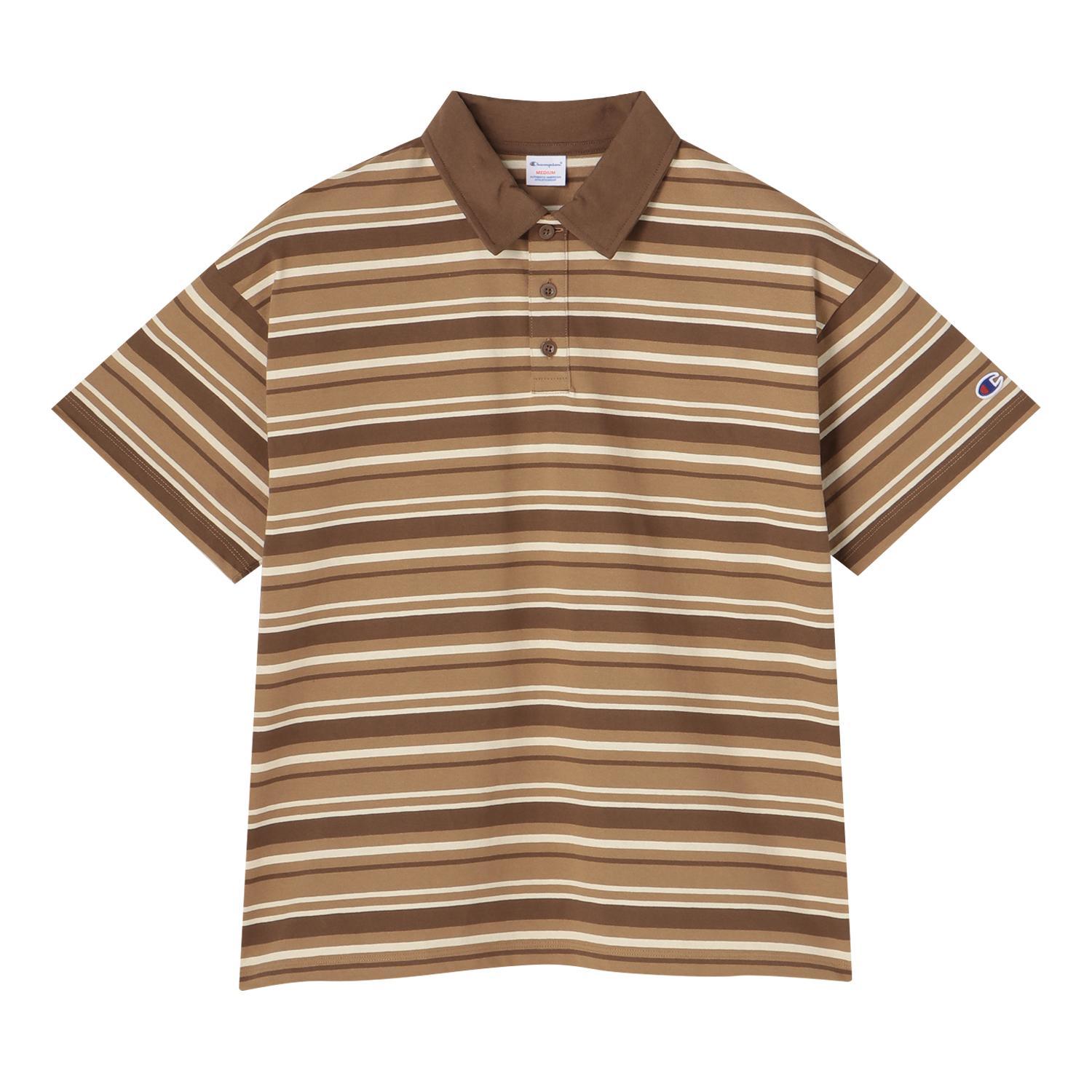 CHAMPION CHAMPION S/S Border Polo Shirt｜OSHMAN'S ONLINE 公式通販