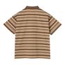  CHAMPION CHAMPION S/S Border Polo Shirt画像5
