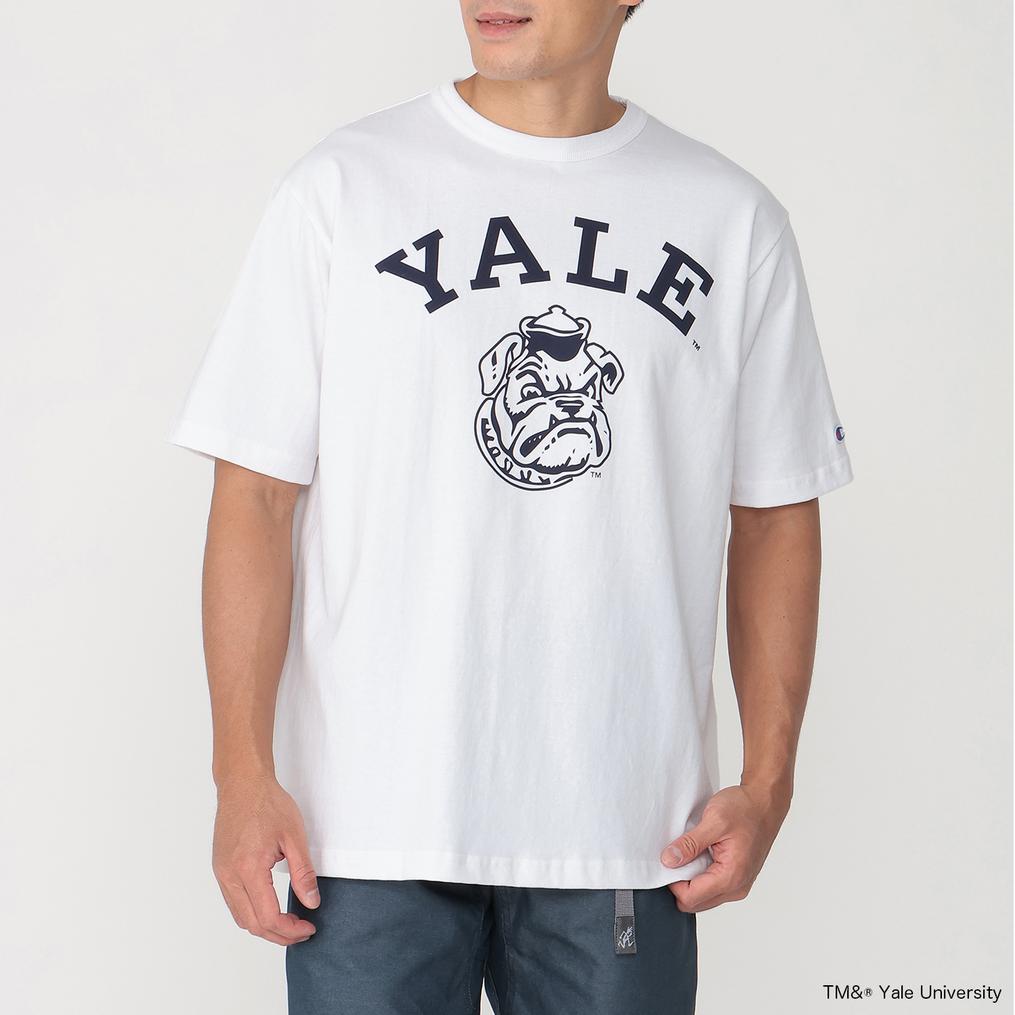 モデル：178㎝ / 着用サイズ：Ｌ CHAMPION CHAMPION T1011 S/S T-Shirt YALE画像1