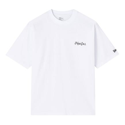 NEW ERA オーバーサイズドコットン S/S Tシャツロゴアーカイブ