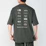 モデル：178㎝ / 着用サイズ：L NEW ERA NEW ERA Oversized Cotton S/S Tee Logo Archive画像3