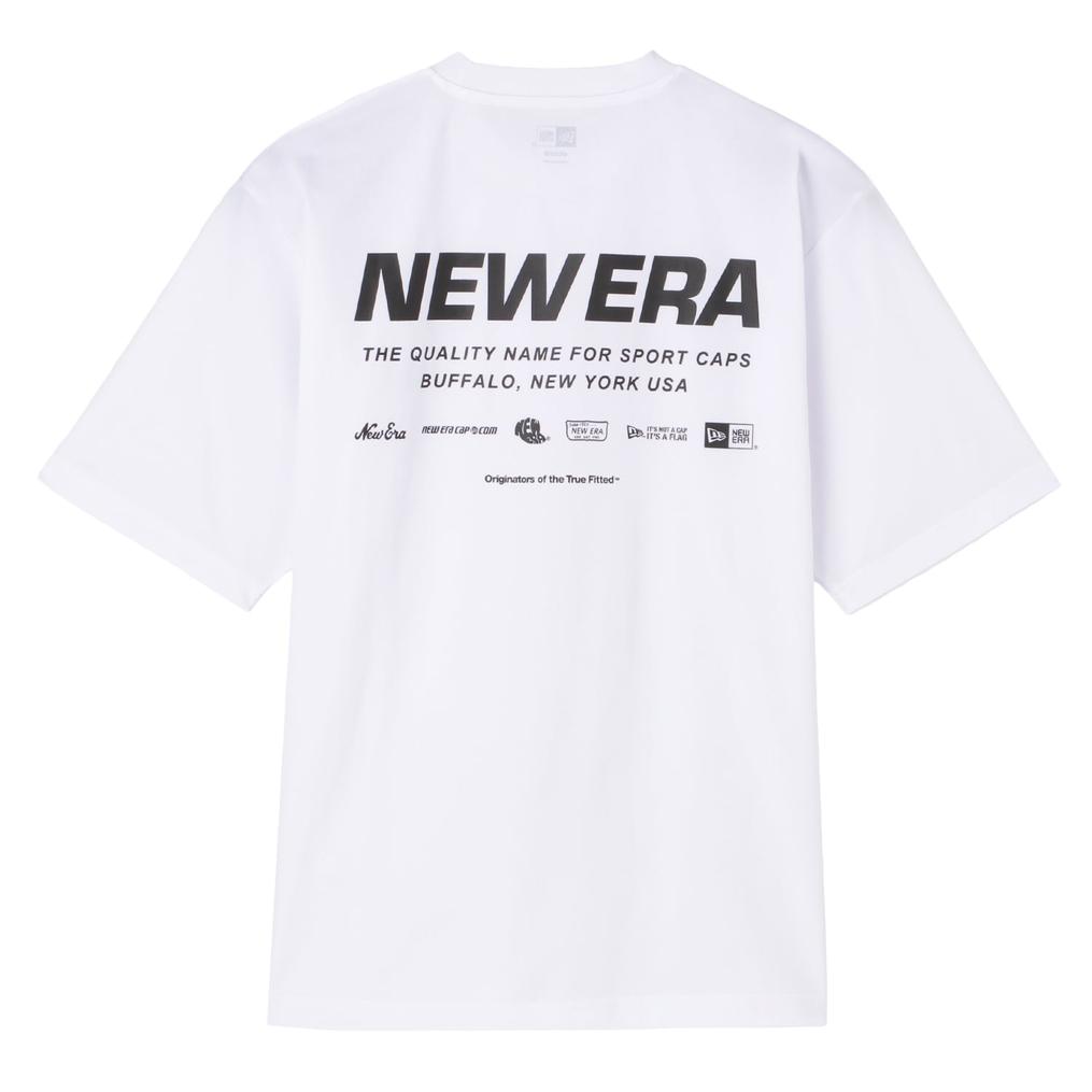  NEW ERA NEW ERA Oversized Utility Cotton S/S Tee Archive Logo画像3