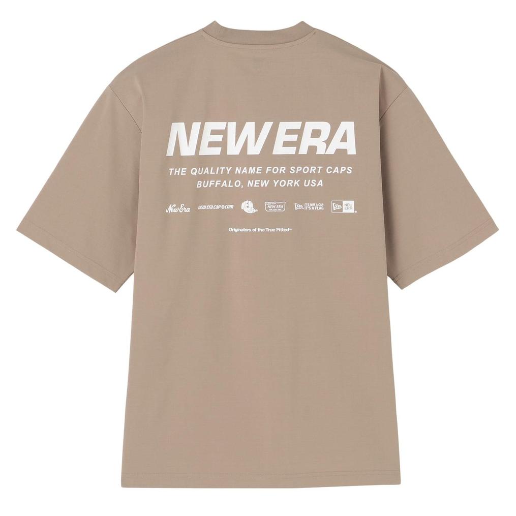  NEW ERA NEW ERA Oversized Utility Cotton S/S Tee Archive Logo画像5