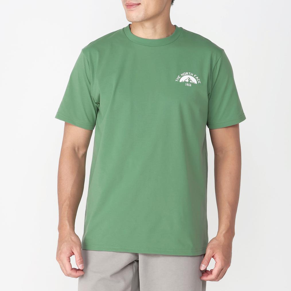 モデル：178cm / 着用サイズ：Ｌ THE NORTH FACE THE NORTH FACE S/S ES Mountain Logo Tee画像1