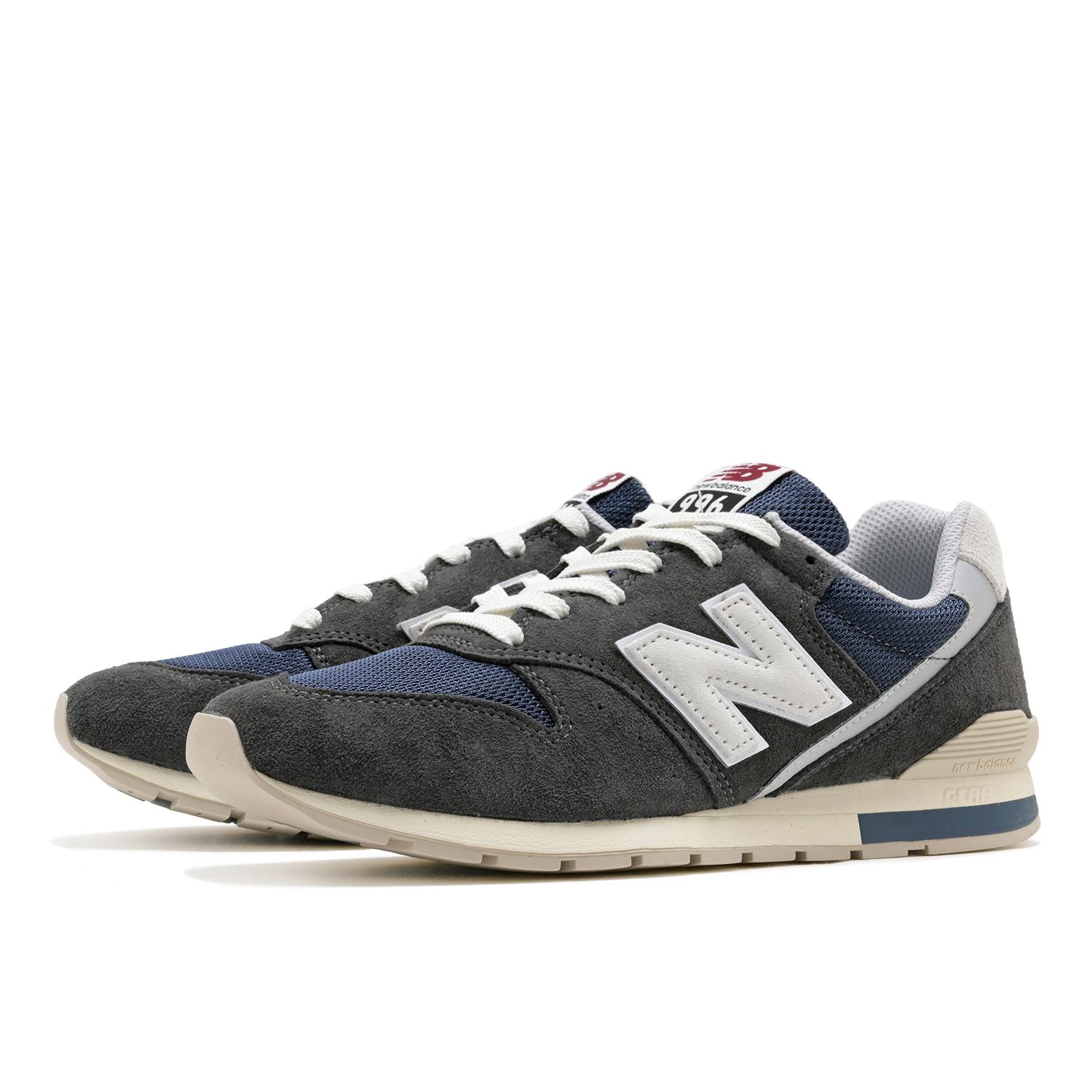 ホワイトNew Balance ネイビーロゴ　U996 NEW BALANCE】 ニューバランス U996 3LE(D) U996 U996 3LE DARK GRAY