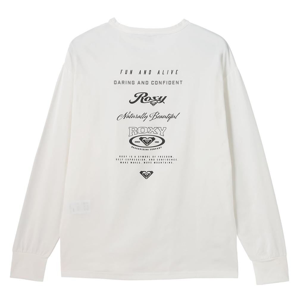  ROXY ROXY Historical Logo L/S Rash Tee画像3