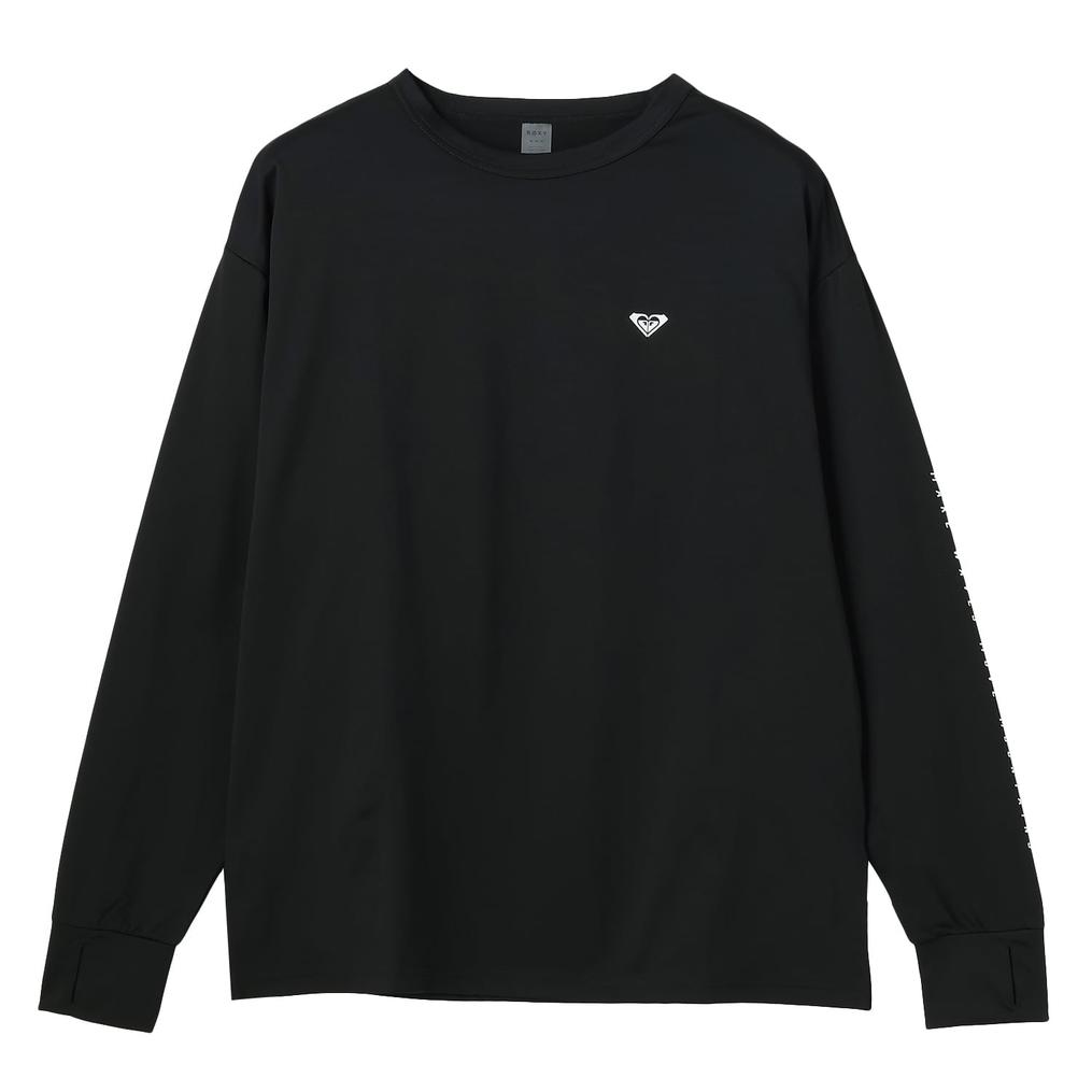  ROXY ROXY Historical Logo L/S Rash Tee画像1