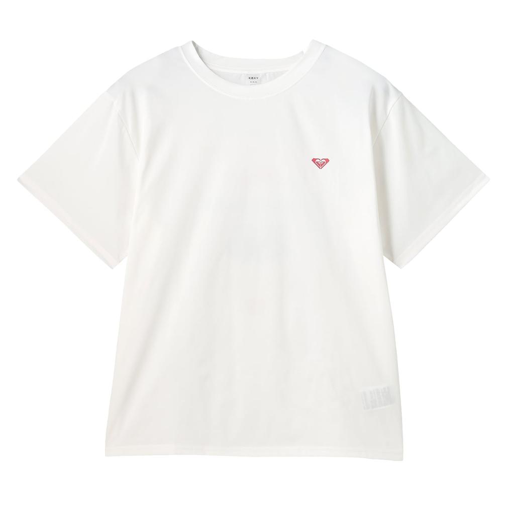  ROXY ROXY Historical Logo S/S Rash Tee画像1
