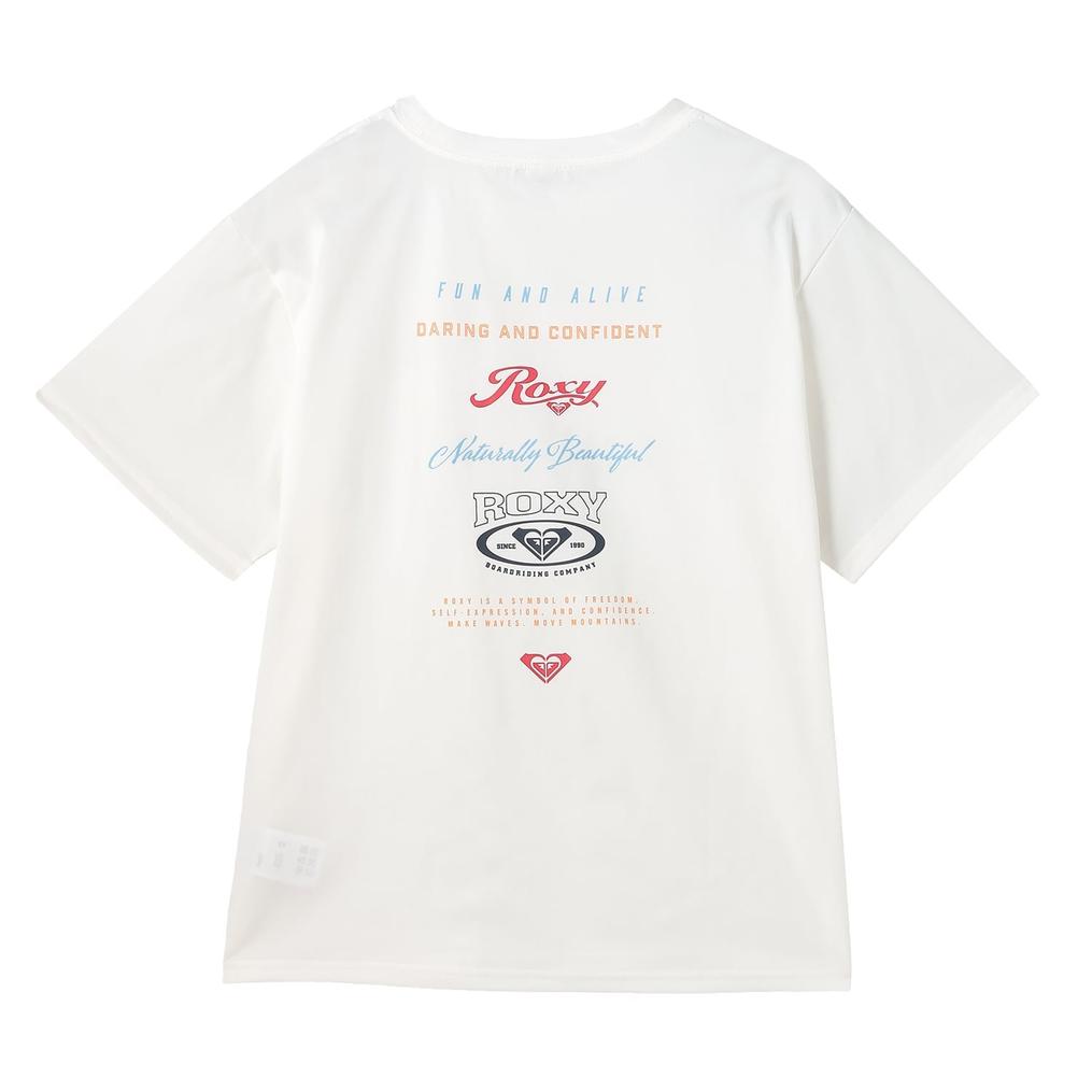  ROXY ROXY Historical Logo S/S Rash Tee画像3