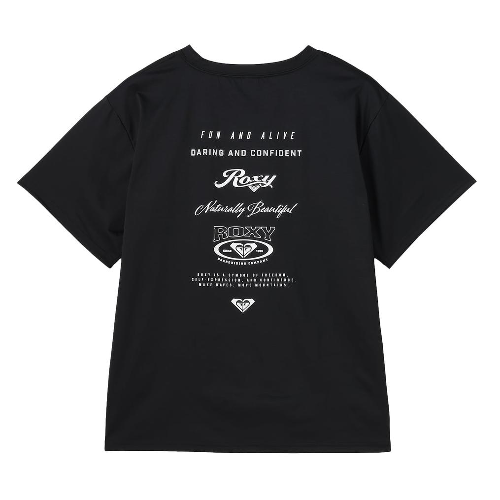  ROXY ROXY Historical Logo S/S Rash Tee画像3