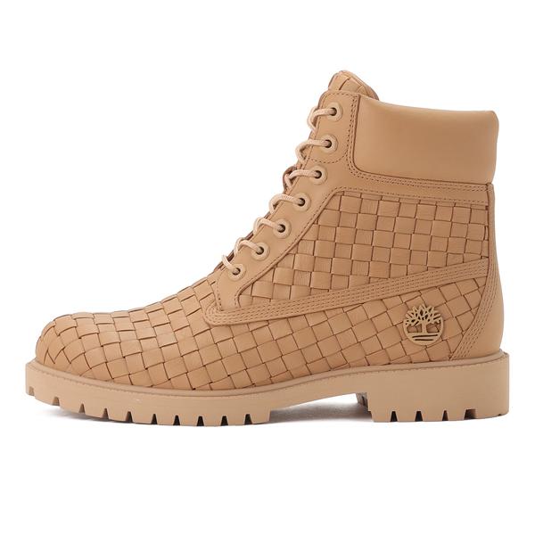 Timberland 6インチ プレミアム ブーツ ベージュ 25.5cm