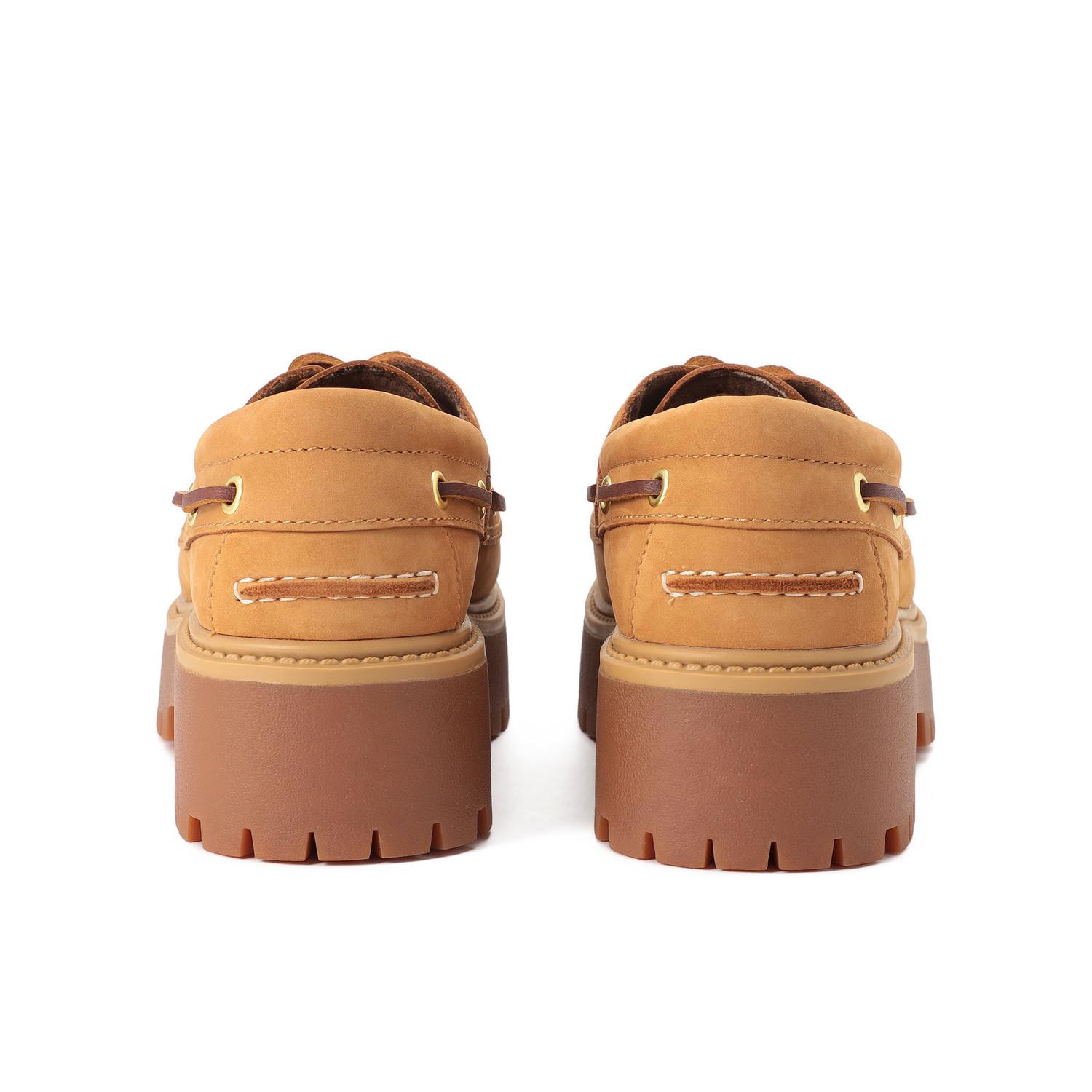  Timberland W STONE STREET PLATFORM BOAT SHOE画像4