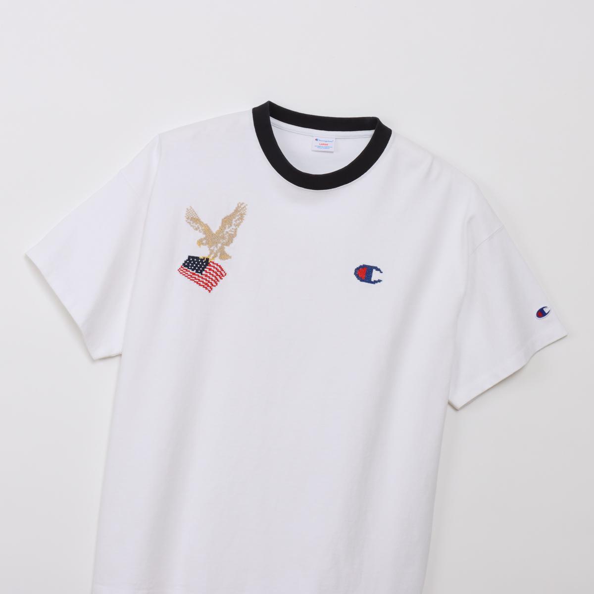 Champion】 チャンピオン M SHORT SLEEVE T-SHIRT Tシャツ C3-D314 OFF