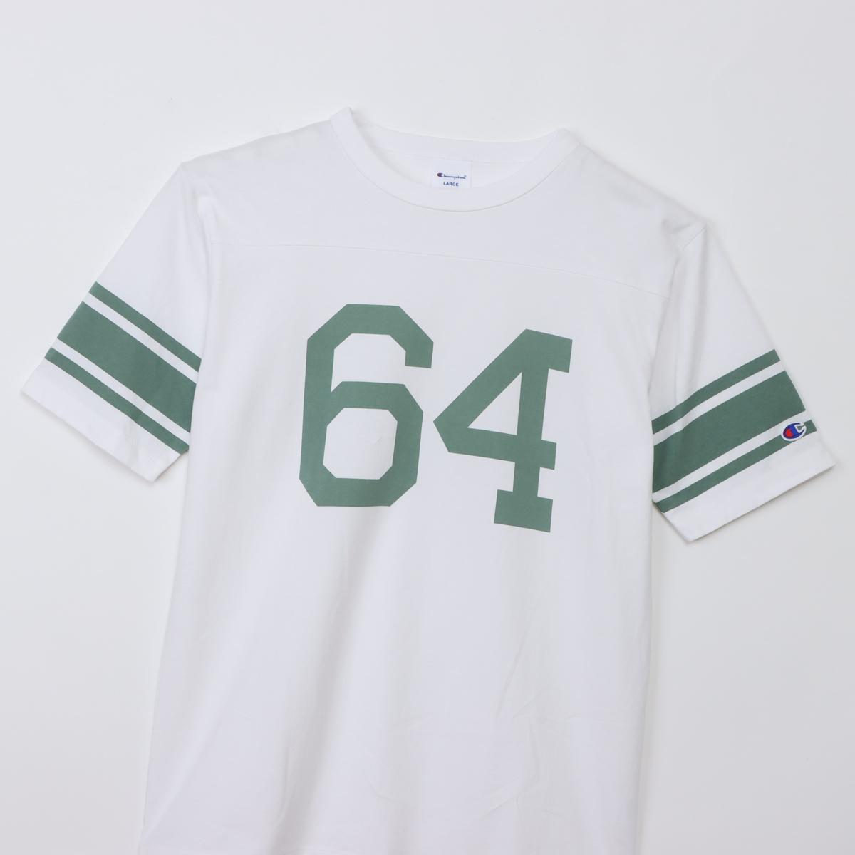 【匿名配送】【入手困難】【非売品】UCL　チャンピオンズリーグ　シャツ　白　緑 Champion】 チャンピオン M S/S FOOTBALL T-SHIRT Tシャツ C3-D354