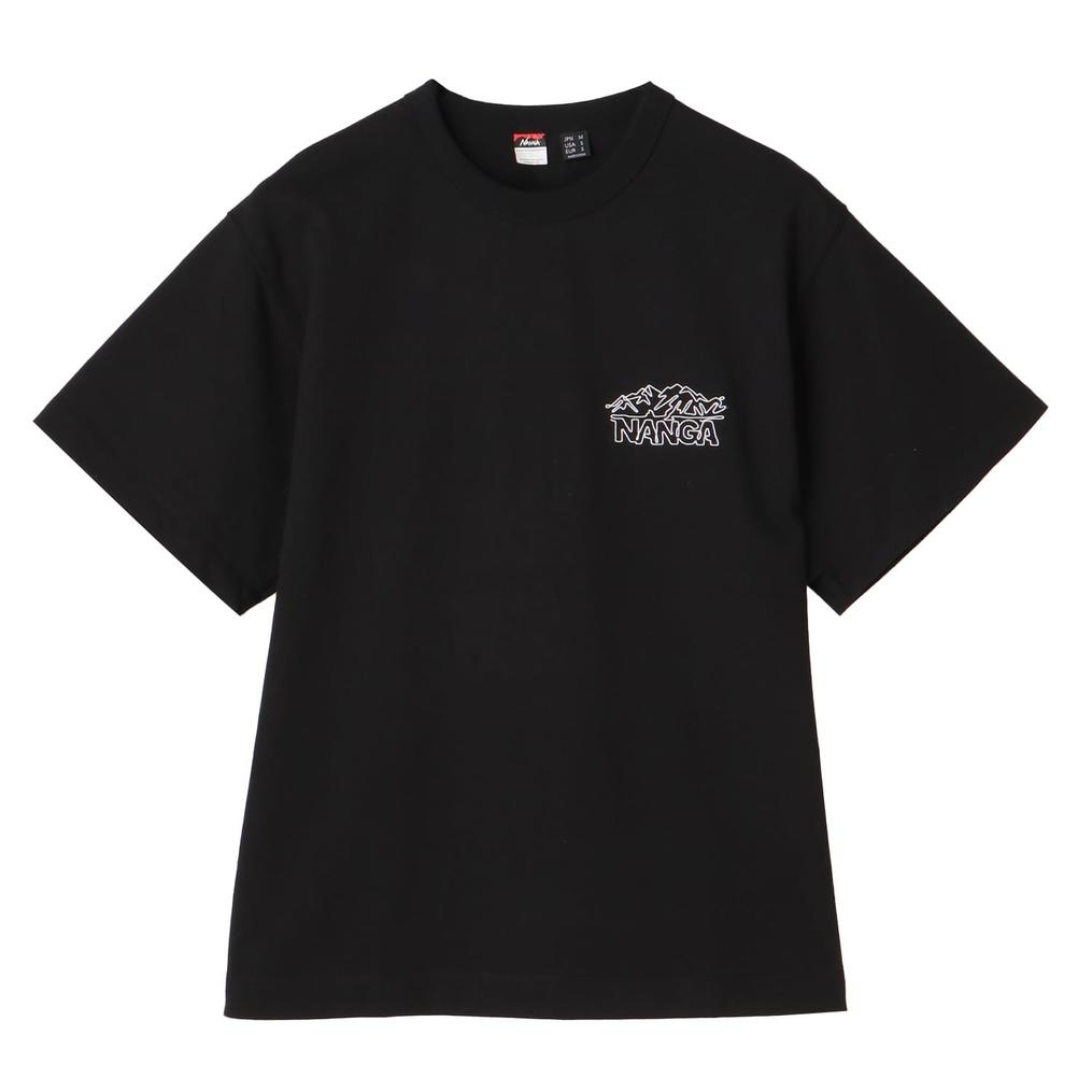  NANGA NANGA Eco Hybrid Line Drawing Tee画像1