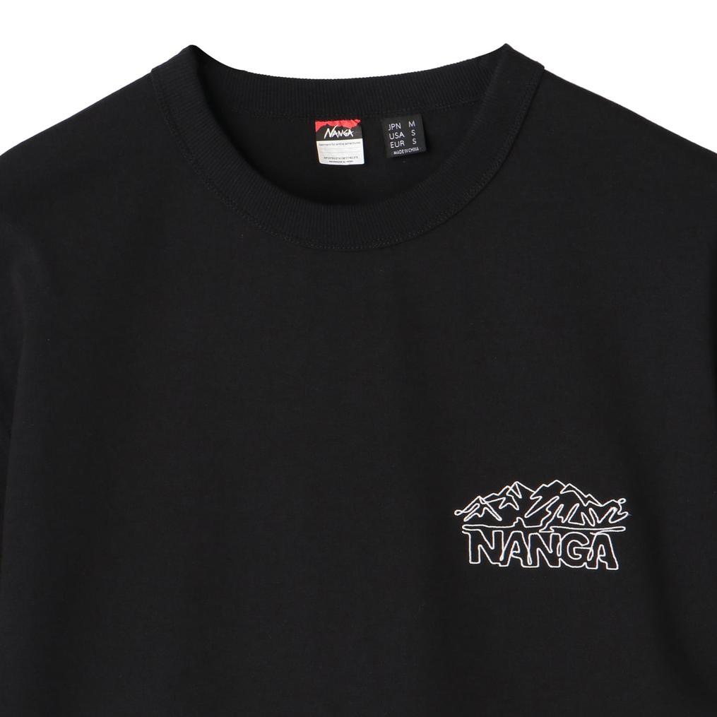  NANGA NANGA Eco Hybrid Line Drawing Tee画像2