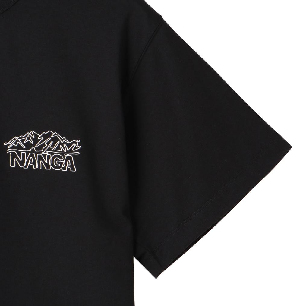  NANGA NANGA Eco Hybrid Line Drawing Tee画像4