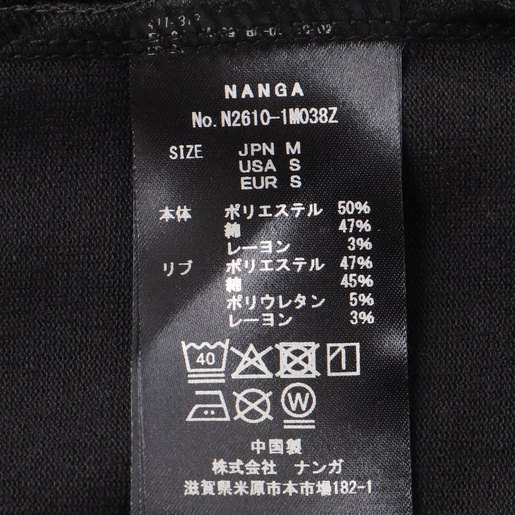  NANGA NANGA Eco Hybrid Line Drawing Tee画像5