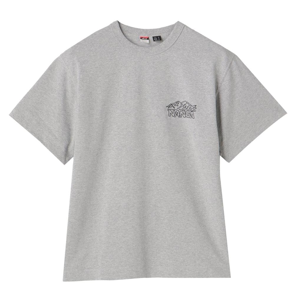  NANGA NANGA Eco Hybrid Line Drawing Tee画像1