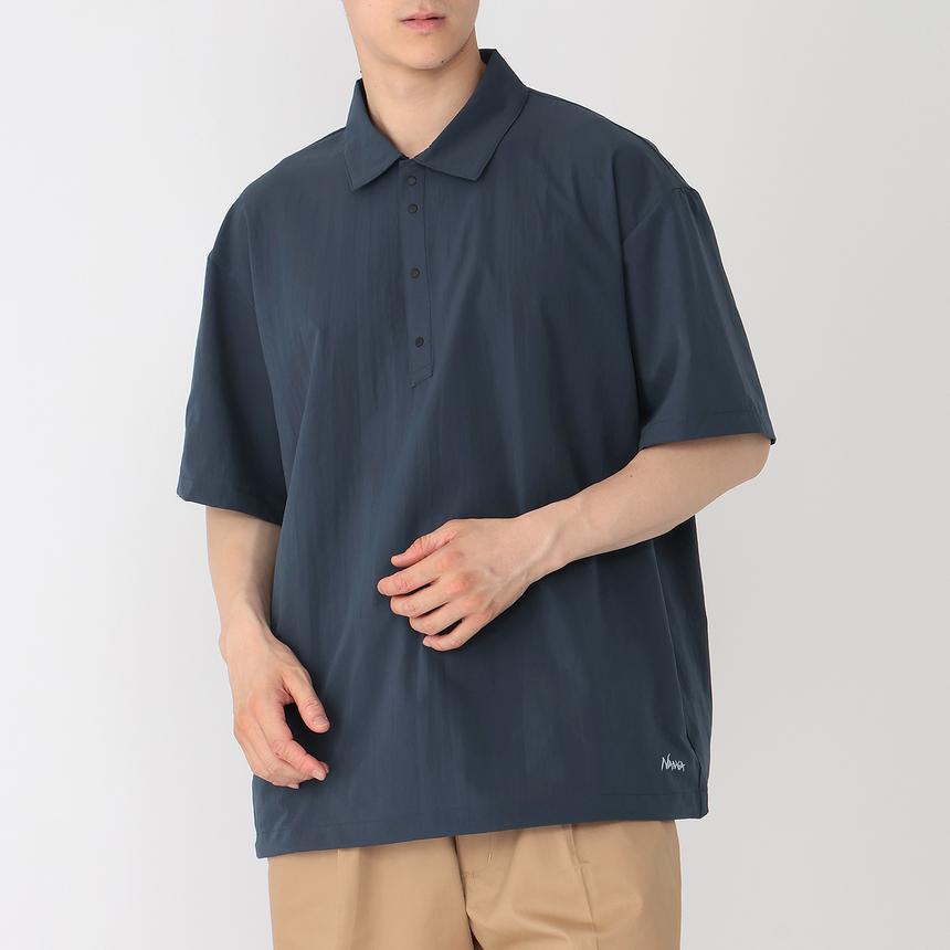 NANGA NANGA DotAir Comfy Polo Shirt｜OSHMAN