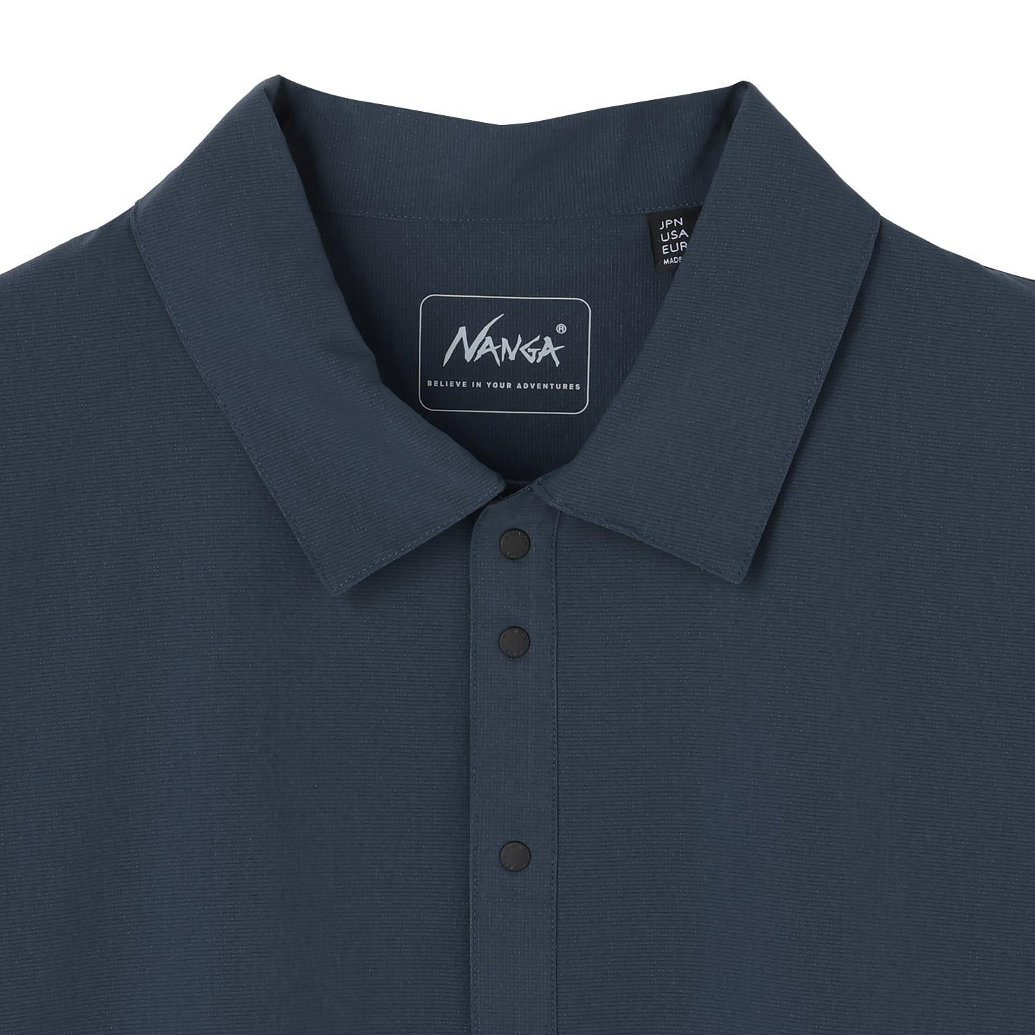 NANGA NANGA DotAir Comfy Polo Shirt｜OSHMAN'S ONLINE 公式通販