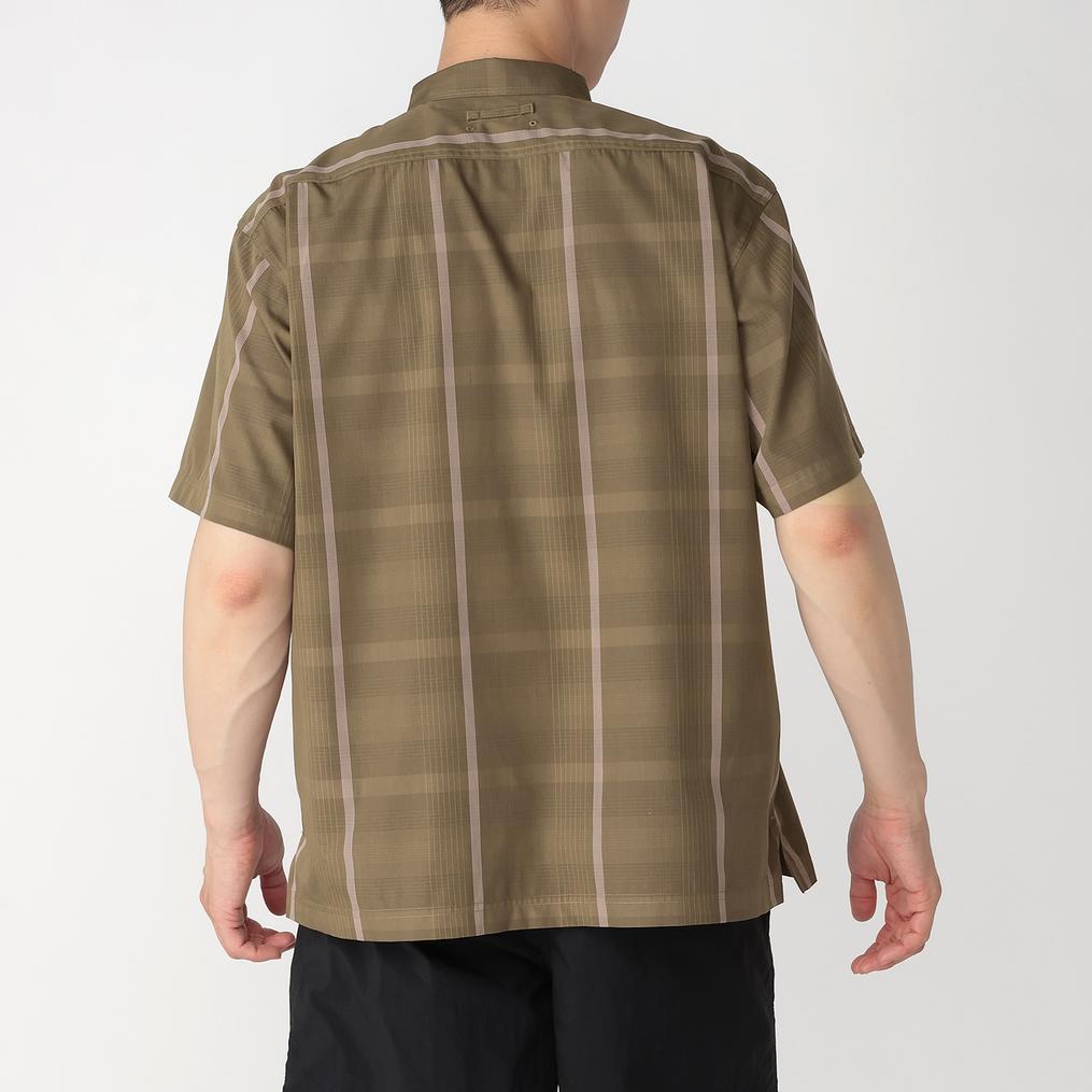 モデル：179㎝ / 着用サイズ：M THE NORTH FACE THE NORTH FACE M's S/S Bould Check Shirt画像3